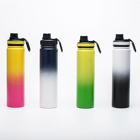 insulated bottle with spout lid