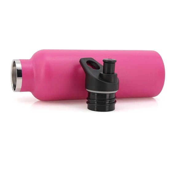 insulated sports water bottle with straw lid