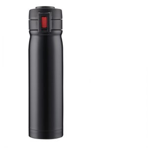 stainless steel insulated drink bottle push button