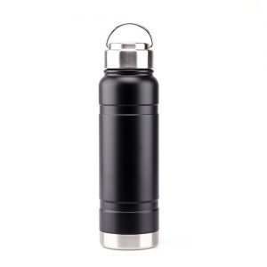 stainless steel sports bottle with handle