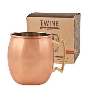 Stainless steel moscow mule copper mug