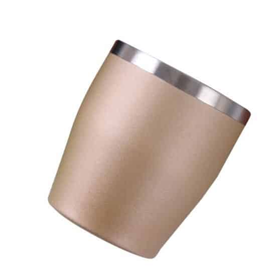 Tazas de café con aislamiento de doble pared de acero inoxidable de 10 oz para el hogar Tazas de café con aislamiento de doble pared de acero inoxidable de 3 - 10 oz para el hogar