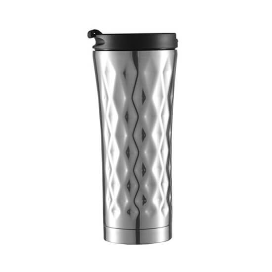 111 - 17oz Double Wall Insulated Stainless Steel Tumblers With Flip Lid