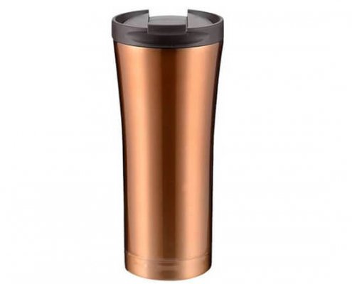 17oz Double Wall Insulated Stainless Steel Tumblers With Flip Lid