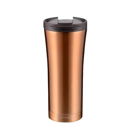 17oz Double Wall Insulated Stainless Steel Tumblers With Flip Lid - Stainless Steel Insulated Can Cooler For Beer And Beverage