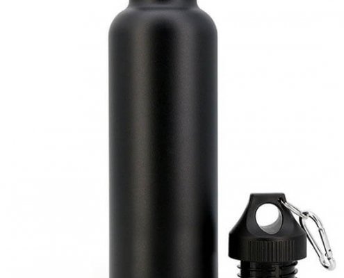 BPA Free Insulated sports steel water bottle with sports cap 5