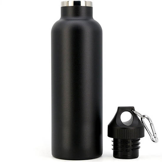 BPA Free Insulated sports steel water bottle with sports cap 5 - Personlized Zoku Vacuum Insulated 18oz Stainless Steel Water Bottle