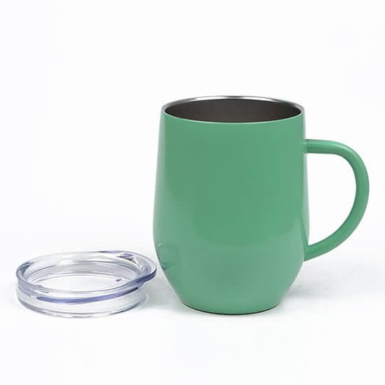 Cheap Double Wall insulated coffee mug with lid and handle 1 - Cheap Double Wall Insulated Coffee Mug With Lid And Handle