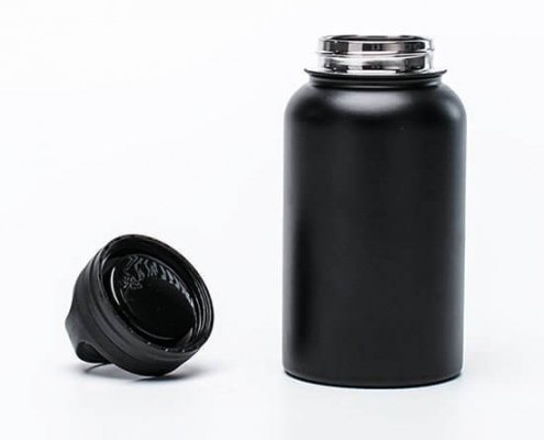 Cheap wholesale stainless steel water bottles with handle lid 3