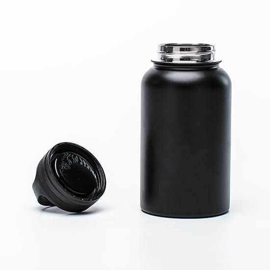 Cheap wholesale stainless steel water bottles with handle lid 3 - Customized Stainless Steel 500ml Insulated Water Bottle With Straw