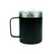 Taza de café aislada al vacío de acero inoxidable Yeti personalizada con asa y tapa 6
