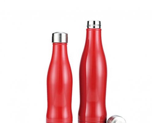 Double Wall Insulated 600ml stainless steel water bottle 2