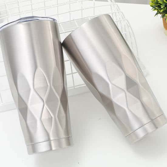 Double Wall Stainless Steel Thermal Insulated Cup with lid 5 - Double Wall Stainless Steel Thermal Insulated Cup With Lid