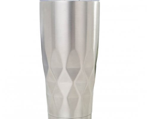 Double Wall Stainless Steel Thermal Insulated Cup with lid 6