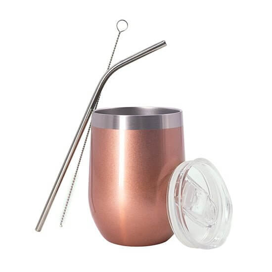 Insulated Stainless Steel Wine Tumbler With Lid And Straw Wholesale 1 - Insulated Stainless Steel Wine Tumbler With Lid And Straw Wholesale