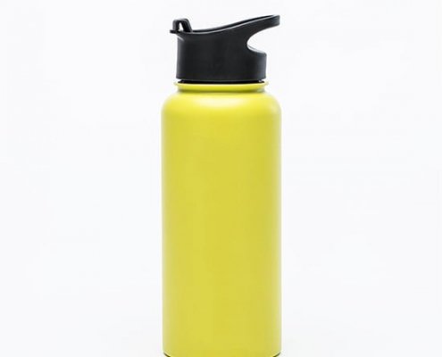 Insulated stainless steel Insulated Water Bottle With Flip Lid top 5