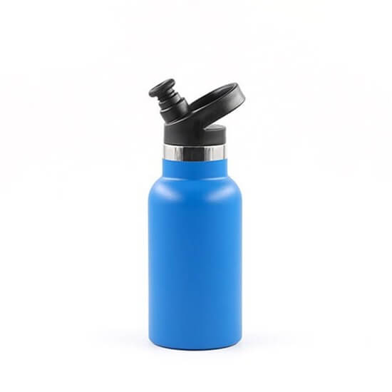 Metal Insulated stainless steel Water Bottle With Straw Lid 5 - Personalised Insulated Stainless Steel Flip Lid Water Bottle