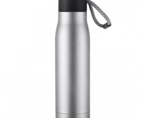 Personalizirana Zoku vakuumski izolirana boca za vodu od nehrđajućeg čelika od 18 oz s ručkom 4