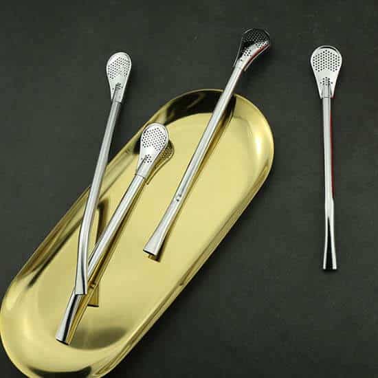 Reusable Drinking Stainless Steel Yerba Mate Spoon Straws 6 - Reusable Drinking Stainless Steel Yerba Mate Spoon Straws