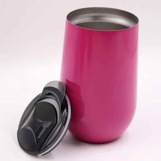 Stainless Insulated 16 Oz Wine Tumbler With Tritan Lid As Lid 4 - Stainless Insulated 16 Oz Wine Tumbler With Tritan Lid / As Lid
