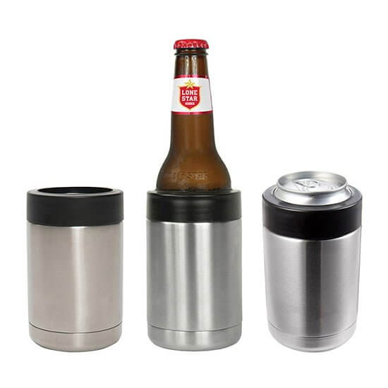 Stainless Steel Insulated Wine Cooler Cup For Beer And Beverage 1 - Stainless Steel Insulated Can Cooler For Beer And Beverage
