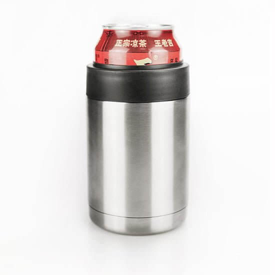 Stainless Steel Insulated Wine Cooler Cup For Beer And Beverage 2 - Stainless Steel Insulated Can Cooler For Beer And Beverage