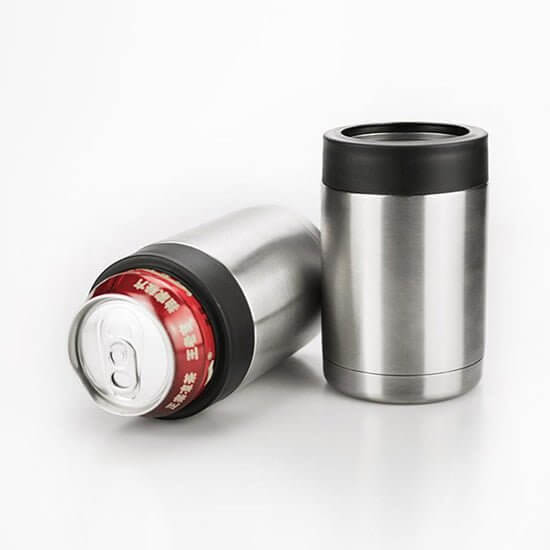 Stainless Steel Insulated Wine Cooler Cup For Beer And Beverage 3 - Stainless Steel Insulated Can Cooler For Beer And Beverage