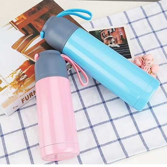 Stainless Steel Sports Water Bottle With Sports Cap 2 - Stainless Steel Sports Water Bottle With Sports Cap