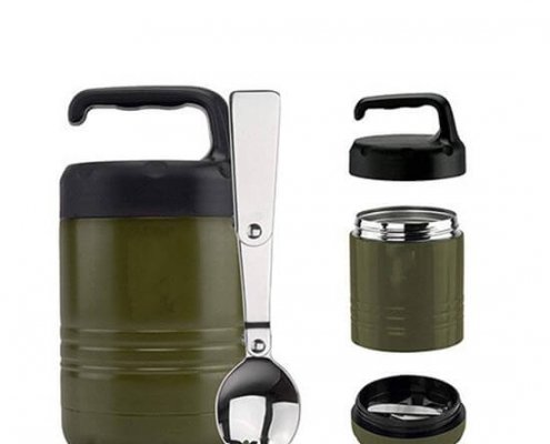 Stainless Steel Vacuum Insulated Food Jar For School With Palpate 5