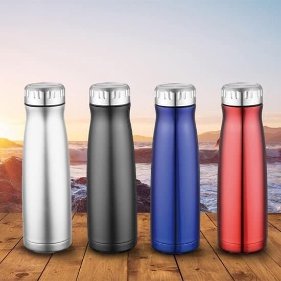 Stainless Steel Wide Mouth Insulated Water Bottle With Lid 1 - Stainless Steel Wide Mouth Insulated Water Bottle With Lid