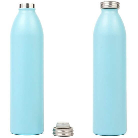 Stainless steel insulated reusable water bottle with screw top 1 - Stainless Steel Insulated Reusable Water Bottle With Screw Top