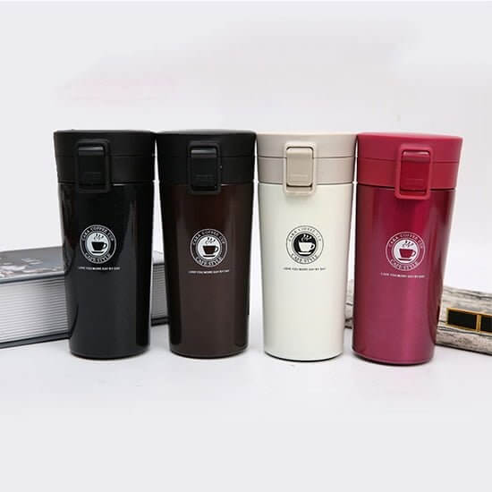 Vacuum Sealed Insulated Water Bottle Push Button Top 1 - Vacuum Sealed Insulated Water Bottle Push Button Top