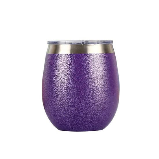 Vacuum Stainless Insulated 8 Oz Wine Tumbler With Lid Bulk 4 - Vacuum Stainless Insulated 8 OZ Wine Tumbler With Lid Bulk