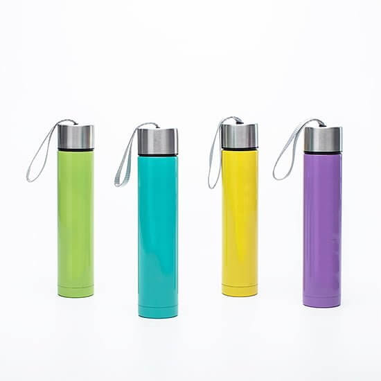 colorful Insulated slim insulated water bottle with straw 4 - Colorful Insulated Slim Insulated Water Bottle With Straw