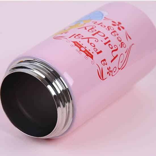 stainless steel Insulated kids water bottle for school with straw lid 5 - Stainless Steel Insulated Kids Water Bottle For School With Straw Lid