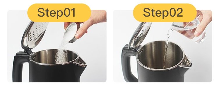 Cómo limpiar una jarra de café de acero inoxidable con bicarbonato de sodio 1 - ¿Cómo limpiar una jarra de café de acero inoxidable? Guía paso por paso