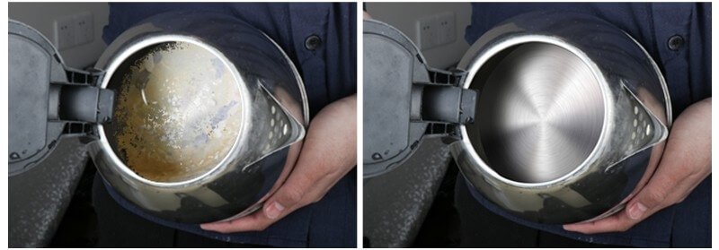 Jak czyścić dzbanek na kawę ze stali nierdzewnej za pomocą tabletek na protezy - Jak czyścić dzbanek na kawę ze stali nierdzewnej? Przewodnik krok po kroku