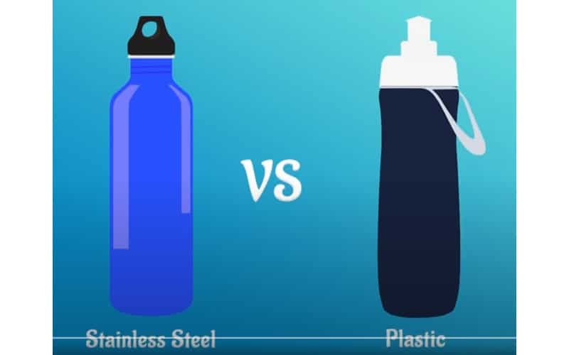 Botellas de agua reutilizables versus botellas de plástico: ¿qué sucede cuando bebes demasiada agua?
