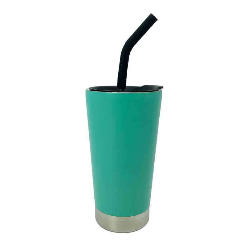BPA free stainless steel double wall tumbler with lid and straw 7 - BPA Free Stainless Steel Double Wall Tumbler With Lid And Straw