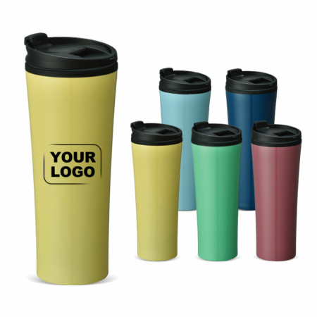 Double Wall SS Travel Coffee Mugs With Logo Customize (3)