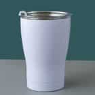 Taza de café de acero inoxidable de metal de alta calidad, vaso de tamaño pequeño 2 - Taza de café de acero inoxidable de metal de alta calidad, vaso de tamaño pequeño