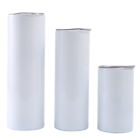 Stainless Steel Sublimation Blank Straight Cups Customized Finished 4