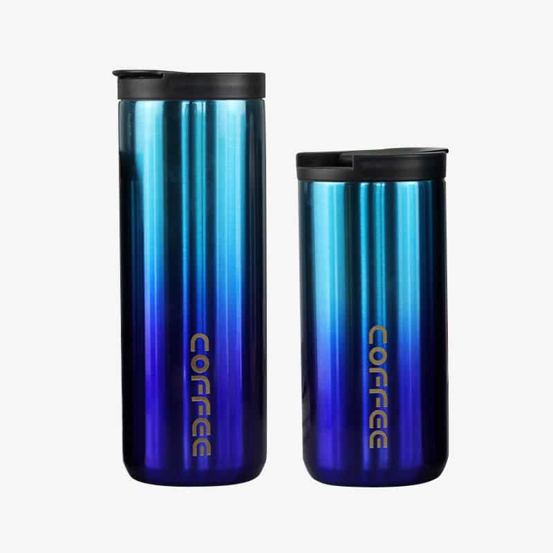 Wholesale Portable Stainless Steel Coffee Mugs 1 - 16 Oz Reusable Stainless Steel Glasses Camping Pint Cup